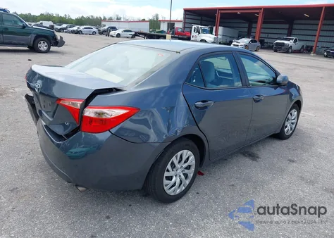 2017 Toyota Corolla Le z USA, uszkodzony, nr VIN 2T1BURHE9HC840121